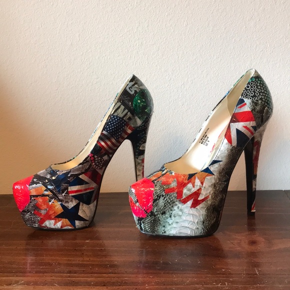 EUC ✨WORN ONCE✨ Rosette Stiletto - Picture 2 of 8